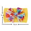 Baby Nylon Headbands Hairbands Hair Bow Elastics for Baby Girls Newborn Infant Toddlers Kids Baby Headband Bows (Hot Pink, One Size) view 3