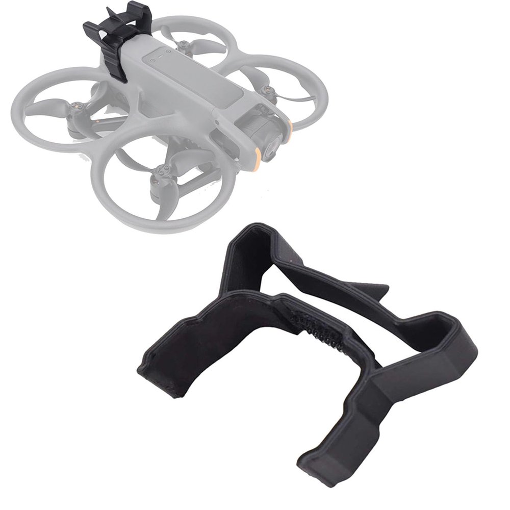 Battery Anti Release Clip Holder Flight Tail Compatible for DJI Avata 2 Drone Flying Snap Protective Cover Battery Quick-Release Anti-Drop Frame Fixed Bracket Drone Accessories (Black)