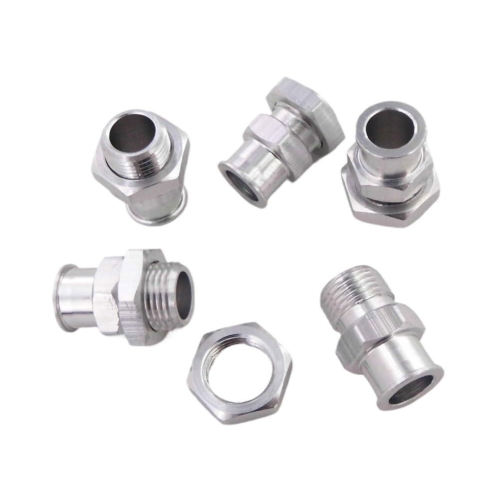 5PCS Rudder Push Rod Waterproof Rubber Bellow Linkage Tie Rod Seals Equipment Box Seal Rubber for RC Boat(5*Mount only)