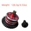 SDSLD Full Metal Differential Set (37T & 13T Gears) -Upgrade for Arrma Bigrock Granite Kraton Outcast Senton Vorteks Typhon 1/10 & 1/8 Scale Vehicles (ARA310956) Red view 2
