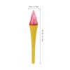 BESTOYARD Torch Toys Handheld Glowing Wand for Party Celebrations Bright Yellow Small Torch Prop Perfect for Sports Events and Festivals view 2