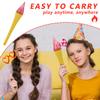BESTOYARD Torch Toys Handheld Glowing Wand for Party Celebrations Bright Yellow Small Torch Prop Perfect for Sports Events and Festivals view 4