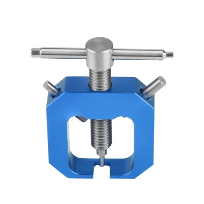 Grcfumo Motor Gear Puller, Motor Gear Remover, Pinion Gear Removal Tool with Stainless Steel for RC Motors Accessory(blue)