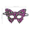 DEARMAMY Butterfly Mask Sequin Masquerade Mask Venetian Eye Gliter for Carnival Halloween Cosplay Party Costume B view 4
