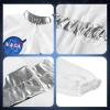 YQBFB NASA Astronaut Costumes for Kids: America Spacesuit for Boys Girls Space Jumpsuit Set Halloween Dress Up Cosply (Astronaut, 140(10-12 years)) view 4