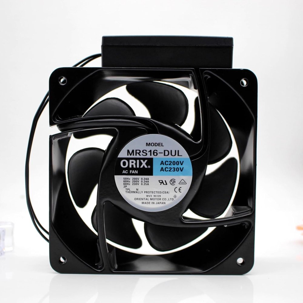 AJSWISH MRS16-DUL 200V 0.24A 16016055mm 16CM Cooling Fan for MRS16-DUL Fan