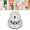 CDQL Decision Maker Ball - Metal Finger Spinner Decompression Ball - Multifunctional Prophecy Fate Decision Ball for Home Office Finger Spinner Anti Stress Desktop Decoration, CDQLs17maipzyo view 2