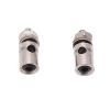 Akozon 10pcs RC 1.8mm Pushrod Connector Linkage Stoppers, Stainless Steel D1.8mm Push Rod Adjuster Connectors for Model Airplane Plane DIY Parts, Lightweight Stoppers for RC view 3