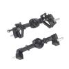 Akozon Metal Front Rear Axle for WPL C14 C24 C34 C44 B14 B24, Upgrade Part for 1/16 RC Car view 3