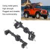 Akozon Metal Front Rear Axle for WPL C14 C24 C34 C44 B14 B24, Upgrade Part for 1/16 RC Car view 4