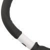 Akozon Black Adjustable Baby Stroller Handlebar, Armrest and Bumper Bar - Middle Openable for Easy Access, Curved for Comfort and Safety (Black) view 4