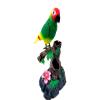 PowerTRC Talking Parrot Set | Realistic Birds | Toy Bird Pets | Sound Activated | Repeat What You Say | Parrot Toy for Enchanting Indoor Ambiance (2 Sets) view 3