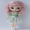 Jusuns 10-11inch Doll Wigs Only D20313 Long Princess Soft wave Blythes &Qbaby Doll Hair (Pale Pink) view 1