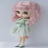 Jusuns 10-11inch Doll Wigs Only D20313 Long Princess Soft wave Blythes &Qbaby Doll Hair (Pale Pink) view 3