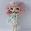 Jusuns 10-11inch Doll Wigs Only D20313 Long Princess Soft wave Blythes &Qbaby Doll Hair (Pale Pink) view 4