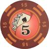 MRC POKER Yin Yang (14 Grams) [500 pcs] Clay Composite Poker Chips Set with Aluminum Case - Custom Build Available view 3