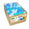 Ranbebi Play Ball Pit Balls 500/1000/2000 Count Plastic Balls for Playpen BPA- Free Crush Proof Pet Dogs Pits Ball Soft Pool Balls for Kids (500 Count, Blue & White) view 1