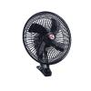 Unifizz Car Cooling Fan 12V Car Fans Clip in Car Fans 10" Cooling Motor Fans Car Portable Fan for Car Interior Trucks and Vans Black view 1