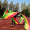 Colourful Dragon Ribbon Washable Kung Fu Dragon Dance Ribbon with Adjustable Pole for Parent-Child Play Item(Color:Style 2,Size:10 m Length) view 1