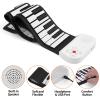 49 Key Roll Up Piano, USB Charging Foldable Electric Piano Keyboard Roll Up Educational for Kids Beginners Learning view 3