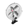 Unifizz Car Cooling Fan 12V Car Fans Clip in Car Fans 10" Cooling Motor Fans Car Portable Fan for Car Interior Trucks and Vans Metal Silver view 1