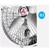 Unifizz Car Cooling Fan 12V Car Fans Clip in Car Fans 10" Cooling Motor Fans Car Portable Fan for Car Interior Trucks and Vans Metal Silver view 4