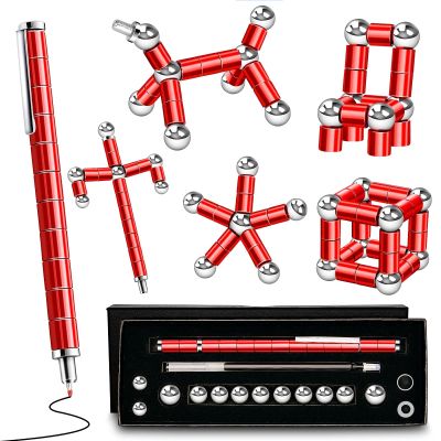 Fidget Pen Gifts for Men - Best Novelty Christmas Stocking Stuffers for Young Men,Birthday Gift for College Guys Him Her White Elephant Gift for Adults, Anxiety Relief Items for Office Worker Teacher