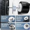 2PCS 24V RS555 35000RPM High-Speed Steel Gears Motor Gearbox for Power Wheels Kids Ride on Car Motor Upgrade,18V-24V Motor Conversion Kit,Coupler for Power Wheels Rubber Tire Upgrade Replacement Parts view 2
