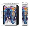 JHION 2Pcs Car Seat Belt Pad Cover, Wild Animals Soft Auto Seat Belt Cover, African Elephant Shoulder Strap Protectors for Adults and Children, Comfort and Protection for Your Shoulder Neck view 2