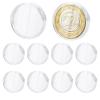 10 Pcs 42mm Coin Capsule, Walking Liberty Silver Dollar Airtight Challenge Plastic Coin Protective Holder Capsules for Collectors Collection Morgan American Silver Eagle JFK Half Dollar Bitcoin view 1