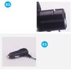 Karlass Car Cooling Fan 24V Car Fans Clip in Car Fans 6" Cooling Motor Fans Car Portable Fan for Car Interior Big Trucks and Vans Black view 3