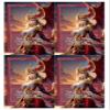 4x | Shivan Dragon | Anime | Full Art | Foil or Non-Foil (Foil) view 1