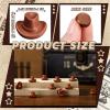 60 Pcs Mini Cowboy Boot Hat Figurine Mini Resin Cowgirl Cowboy Hat for Party Tiny Cowgirl Doll Hats Boot Texas Table Decor Cupcake Toppers Western Halloween Birthday Party Decor(Hat) view 2