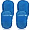 NEMTMCUA 4Pcs Sand Off Mitt Coral Fleece Sand Wipe Off Mitt Sand Remover for Beach Reusable Beach Sand Remover Portable Beach Travel Mitt 5.33.7 Inch Beach Sand Cleaning Mitt for Beach view 1