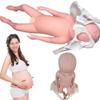 BYLAKO Pregnant Woman Pelvic Delivery Model with Baby and Pelvis-Pubic Symphysis,PVC Childbirth Simulator,Study Display Teaching Model,Movable Sacroiliac Joints,Female view 1