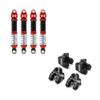 INJORA 59MM Long Threaded Absorber Oil Damper Shocks and Shock Mounts for 1/18 RC Crawler TRX4M Defender Bronco Upgrade view 1