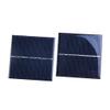 2 Pieces Polycrystalline Solar Panels for DIY Model Airplane Parts - High Efficiency Charger with Standard USB Output - Portable and Solar Module for Outdoor Activities - 5V view 1