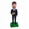 Custom Bobbleheads- Rich Father Bobblehead Customized,Handmade Personalized Bobblehead Sculpture Gifts for Dad from Daughter Son view 1