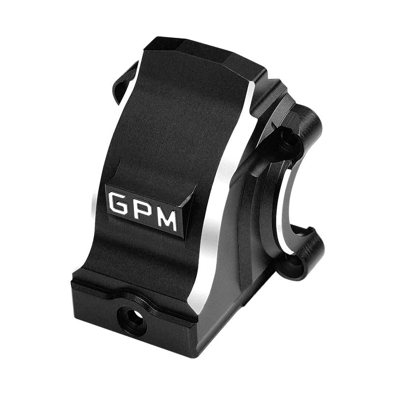 GPM Aluminium 7075 Alloy Front Or Rear Differential Housing for Traxxas 1:5 X Maxx 6S / X MAXX 8S / XRT 8S / X Maxx Ultimate 8S / XRT Ultimate 8S Upgrade Parts - Black