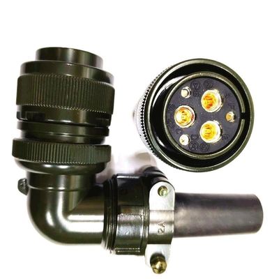 CEMELI 6-pin Aviation Plug connectors 20-22S MS3108A32-17S MS3106A20-22S servo Motor(Color:90 Degree)