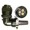 CEMELI 6-pin Aviation Plug connectors 20-22S MS3108A32-17S MS3106A20-22S servo Motor(Color:90 Degree) view 4