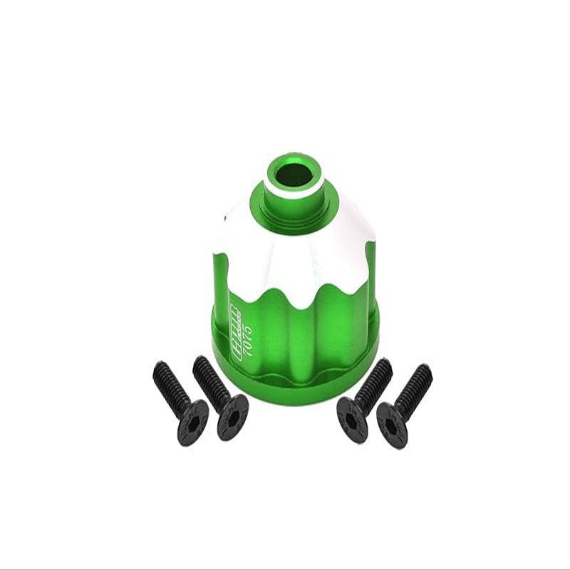 Aluminum 7075 Alloy Front Or Rear Or Center Differential Case for Traxxas 1:10 4WD Maxx-89076-4 / Maxx with WideMaxx-89086-4/1:8 4WD Maxx Slash 6S-102076-4 Upgrades - Green