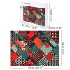 CSGJMYGS 520 Piece Jigsaw Puzzle for Adults and Families Challenging Puzzle for Game Nights Diagonal Geometric Pattern Customized Personalized Wooden Puzzle Pieces 20.5x15 Inch, Style-4 view 2