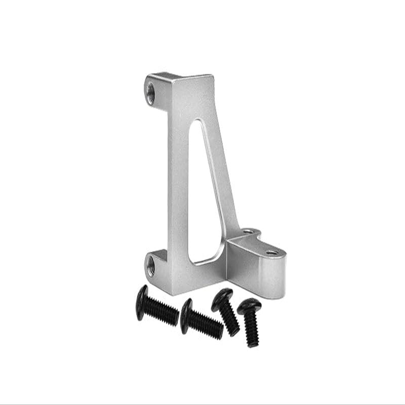 Aluminum Center Gear Box Diff Lock Servo Mount for 1:10 Traxxas TRX 4 Trail Defender Crawler/TRX 6 Mercedes-Benz G63 Upgrade Parts - Silver