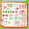 SMILESSKIDDO Pet Carrier Backpack Toy, 3 in 1 Care Playset, Pretend Play Accessories & Hair Dryer Toy, Rabbit Role Play Set for Girls Ages 3+ view 2