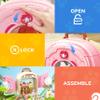 SMILESSKIDDO Pet Carrier Backpack Toy, 3 in 1 Care Playset, Pretend Play Accessories & Hair Dryer Toy, Rabbit Role Play Set for Girls Ages 3+ view 4