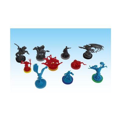 Ares Games War of The Ring Colored Plastic Rings Expansions (65+ Pieces)