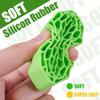 INJORA 1.3 Silicone Rubber Inserts and Swamp Claw Tires for TRX4M SCX24 1/18 1/24 RC Crawler Car Upgrade(Green) view 3