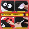 Kigley Ladybug Sensory Vibrating Pillow for Autistic Adults, Pressure Activated Vibrating Stuffed Animal Plush Soft Textured Therapy Stimulation for Relieve Pain Stress Valentines Birthday Party Gifts view 3