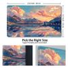 Durable Compatible with MTG Playmat TCG Playmat with Zone and Locking Edges for Card Gaming - Includes Waterproof Storage Bag (playmat (7),with Zone) view 2